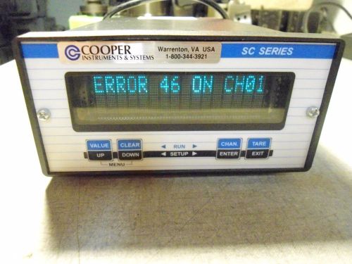 Cooper Instruments &amp; Systems DFI 1650 Digital Force Indicator