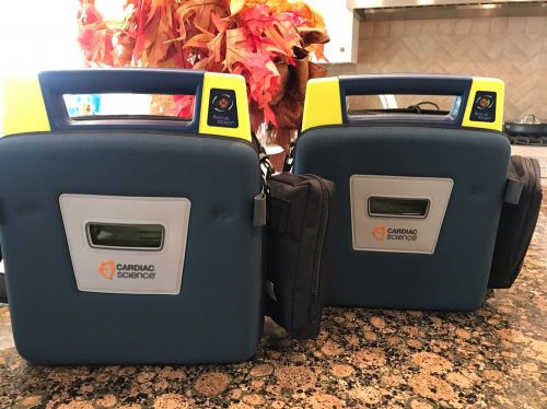 Cardiac Science Powerheart G3 AED. Lot Of 2. Excellent Condition