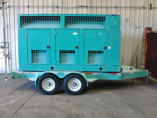 Used cummins 400 kw diesel generator set, model dfeh 60 hz, portable / trailered for sale