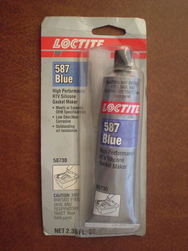 Loctite 587 blue high performance rtv silicone gasket maker 58730 for sale