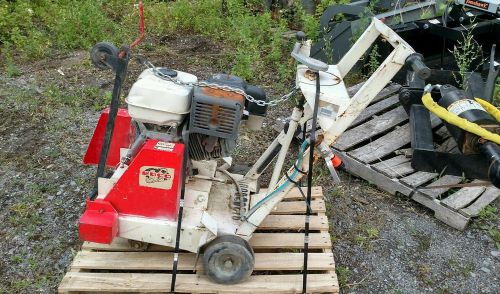 Edco 16&#034; walk behind concrete road saw ds16 a- 13h 13hp honda for sale