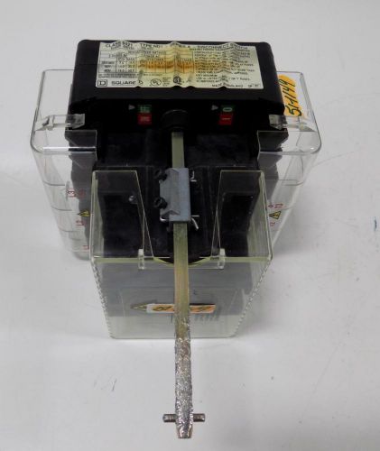 SQUARE D 60A,600V, 3 POLE DISCONNECT SWITCH 9421-ND1 SERIES A