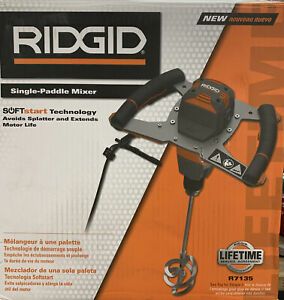 Ridgid Single-Paddle Corded Mixer R7135