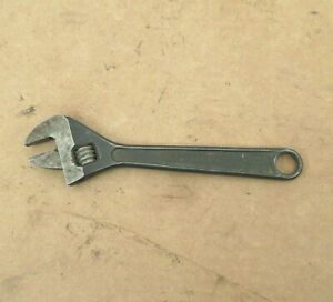 Vtg P&amp;C 1708-S USA Forged Alloy Steel Adjustable Wrench Cresent Style 8 in. USA
