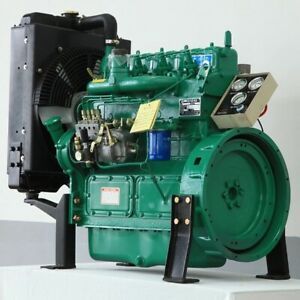 Military Portable Diesel Engine Generator 30.1KW Four Storks Home Power System