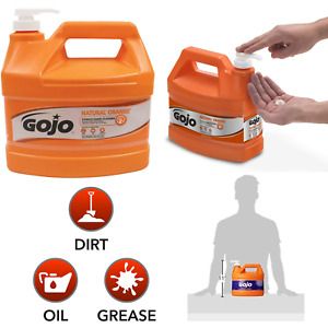 GOJO 1 Gallon Natural Orange Pumice Industrial Hand Cleaner Quick Acting Lotion