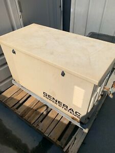 Generac 2012 15KW G26 Natural Gas Standby Generator with Transfer Switch 
