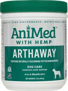 Animed Arthaway with Hemp 16oz for Dogs Healthy Bone and Joints