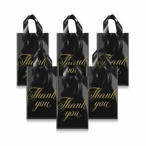 120 Pieces - Thank You Merchandise Bags 9 x 12 Inch Retail Shopping Goodie Bag