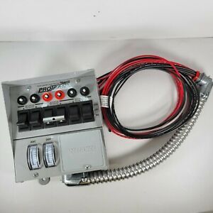 Reliance 125/250V 6-Circuit 7500W Manual Transfer Switch 30216A (31406C  L1430F)