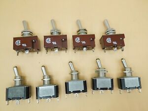 SPDT Heavy Duty Toggle Switch 15A 125 VAC (LOT OF 9)