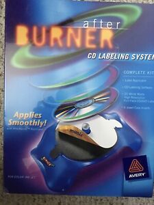 Avery After Burner CD Labeling system - New Factory Sealed