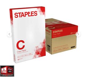 New, Staples Copy Paper, 11&#034; x 17&#034;, 2500 Sheets, 20 lbs., White (512215)