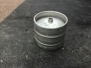 Vtg. Anheuser Busch 7.75 Gallon Stainless Steel Beer Keg Empty