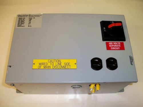 ELECTRICAL DAYKIN TRANSFORMER ENCLOSURE POWER SWITCH SOCKET PLUG BOX  LTFS-05