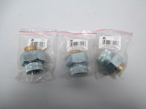 Lot 3 new mueller b&amp;k 168-004 3/4in npt dielectric union fitting d266519 for sale
