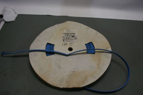 1/2&#034; blue heat shrink 1 ft section for sale