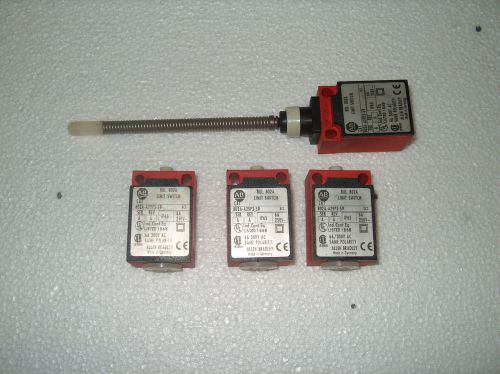 Lot of 4 allen bradley limit switch heads 802a-a29p3-s9 **new** for sale