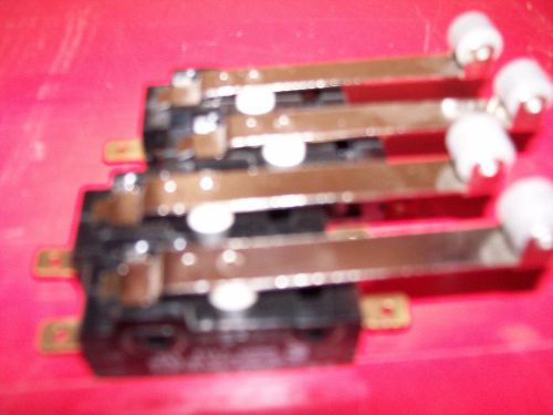 4 CHERRY LIMIT SWITCHES SEE LISTING BELOW
