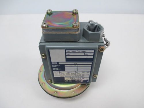 NEW SQUARE D 9016 GAW-21 60PSI VACUUM SWITCH A D227972