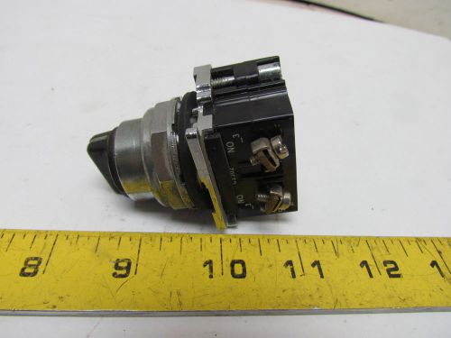 Ch cutler hammer 10250t/91000t 3-position selector switch series d1 for sale