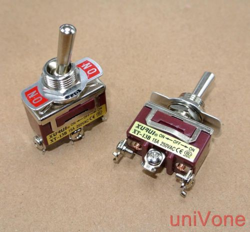 Toggle Switch 15A ON-OFF-ON SPDT x2pcs