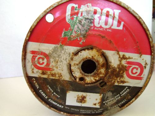 Carol cable company wire-used roll for sale