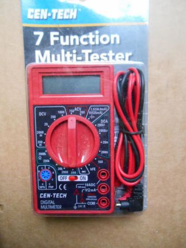 7 Function Multi Tester Electrical Test Meters Voltage Meter