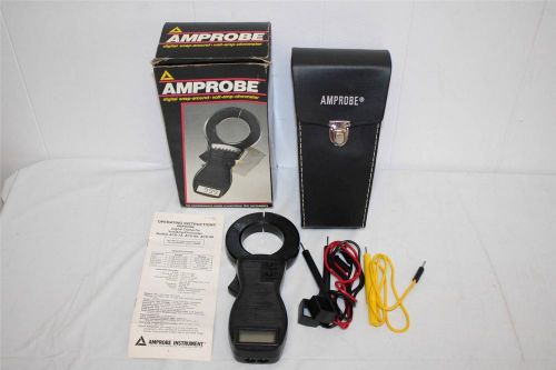 Amprobe Digital Snap-Around Volt-amp-ohmmeter w/ accessories ACD-9A Used Display