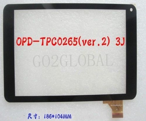 OPD-TPC0265(ver.2) 3J New Digitizer Glass for Black Touch Screen 60 days warrant