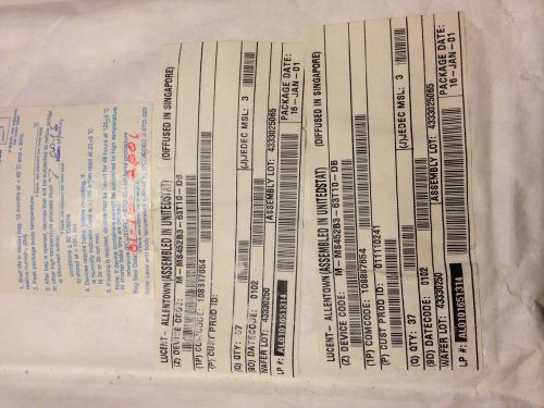 Lot of 37 Lucent M-MS452B3-63T10-DB New IC&#039;s in Factory Sealed Package