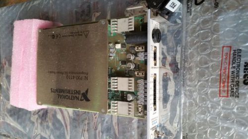 National instruments ni pxi 4110 card for sale