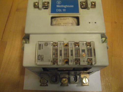 Westinghouse DSL 111 Contactor Starter