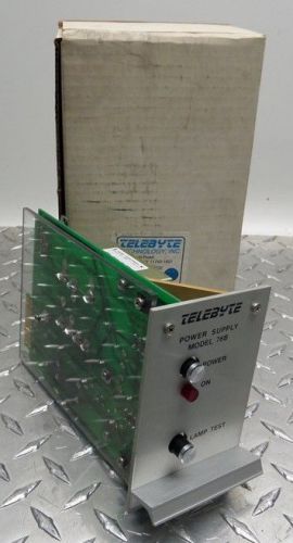New telebyte power supply model 76b for sale