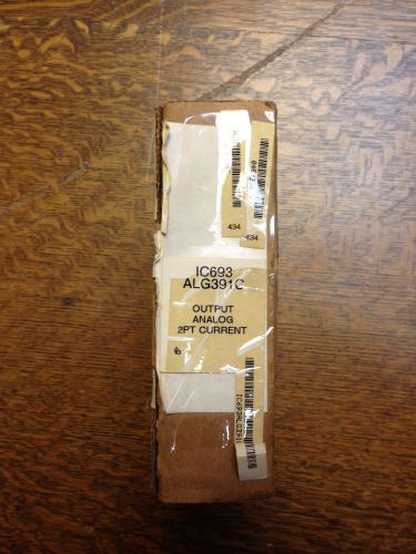 GE Fanuc IC693ALG391C Output Analog New Two Available