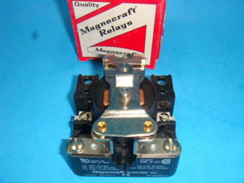 NEW, MAGNECRAFT RELAY, W199ADX-4, 120/AC, NEW IN BOX