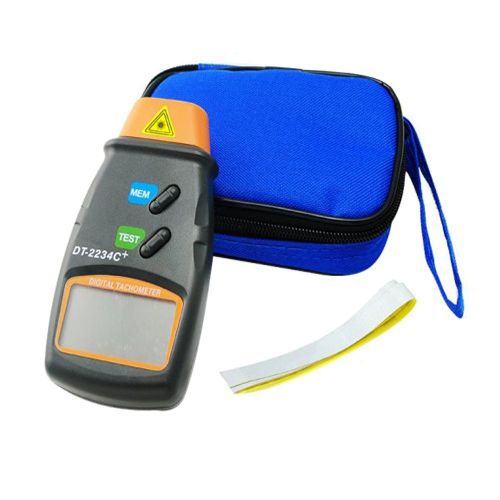 New digital lcd laser photo tachometer non-contact rpm meter measuring tools aa for sale