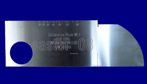 EN 12223:1999(EN ISO 2400-2012) Calibration Block No.1 UT Test Block