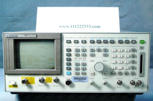 Agilent 8924c cdma mobile station test set for sale