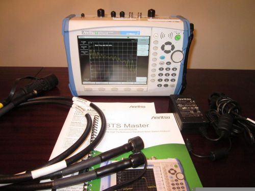 Anritsu mt8221b bts master spectrum / antenna base station analyzer, power meter for sale