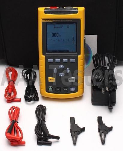Fluke 43b handheld power quality analyzer meter 43 for sale