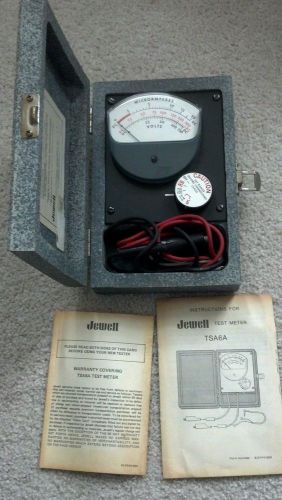 Jewell TSA6A Test Meter (in great shape) with manuals