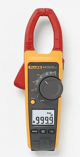 Fluke 376 true rms ac/dc clamp meter 1000a/1000v w/ 18-inch iflex probe for sale