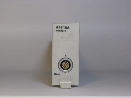 Agilent 81618a detector module for 8164a, 8163a or 8166a, 8163b, 8166b, 8164b for sale