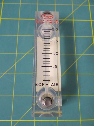 Dwyer vfa-2-ssv visi-float flowmeter      *for parts* for sale