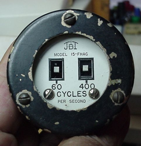 J-B-T Frequency Meter 60 and 400 HZ #2