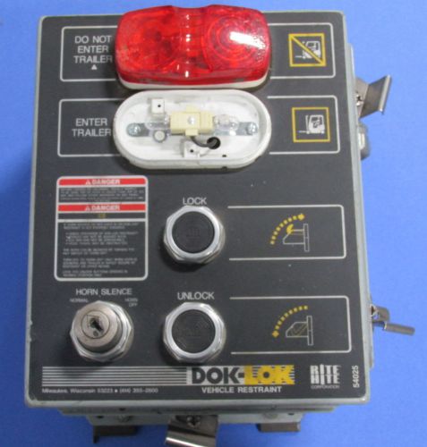 DOK-LOK VEHICLE RESTRAINT CONTROL BOX  54025