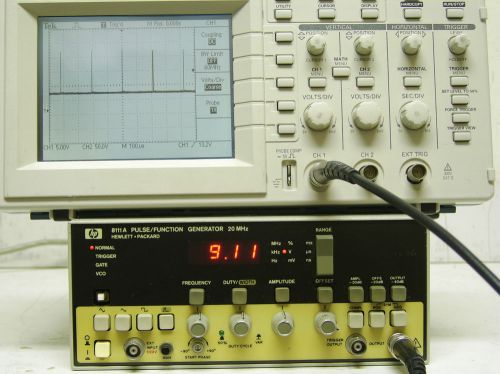 HP 8111A pulse/function generator, NIST-calibrated