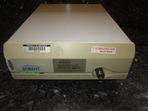 Spirent str4500 multi-channel gps/sbas simulator  *special  $5995 for sale