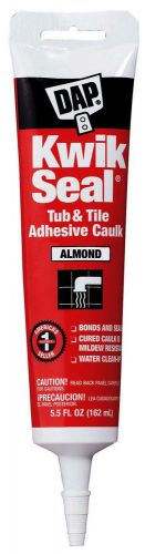 New dap 18013 kwik-seal all-purpose caulk, 5.5-ounce, almond for sale